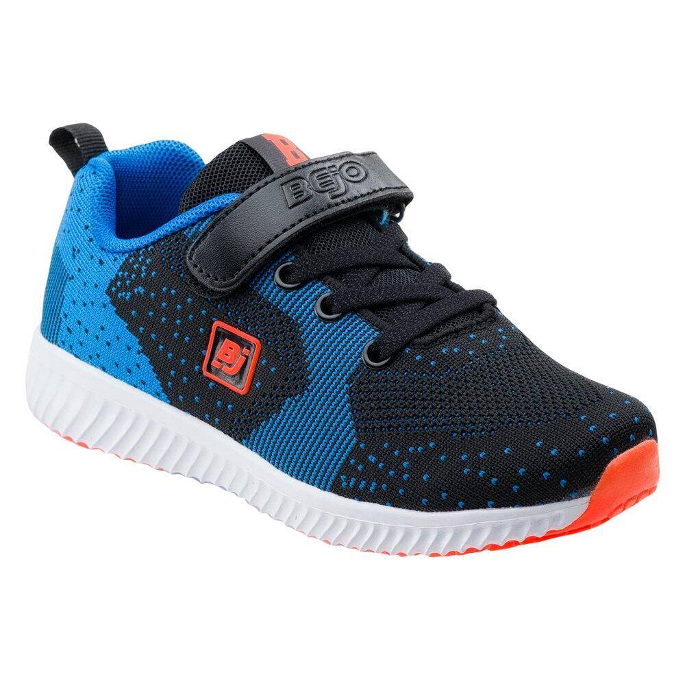 Bejo - Baskets Vetas Enfant (noir / Bleu Marine / Orange) - Chaussures De Sport - Bleu|noir|orange - Decathlon