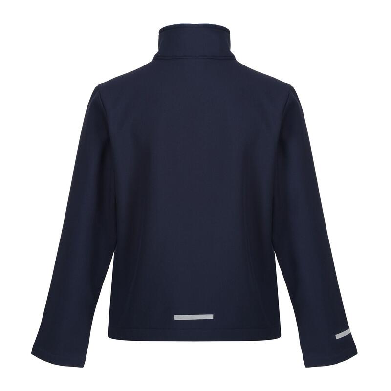 Kinder/Kids Ablaze 2 Layer Soft Shell Jas (Marine/Nieuw Koninklijk)