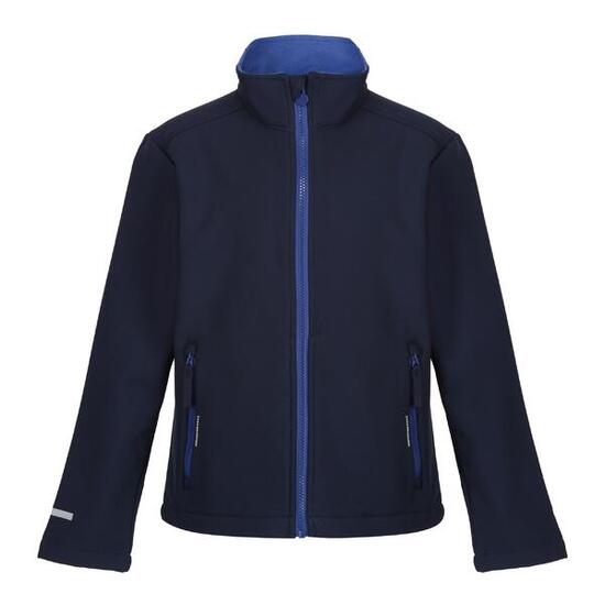 Veste Softshell Enfant (Bleu Marine / Bleu Roi)