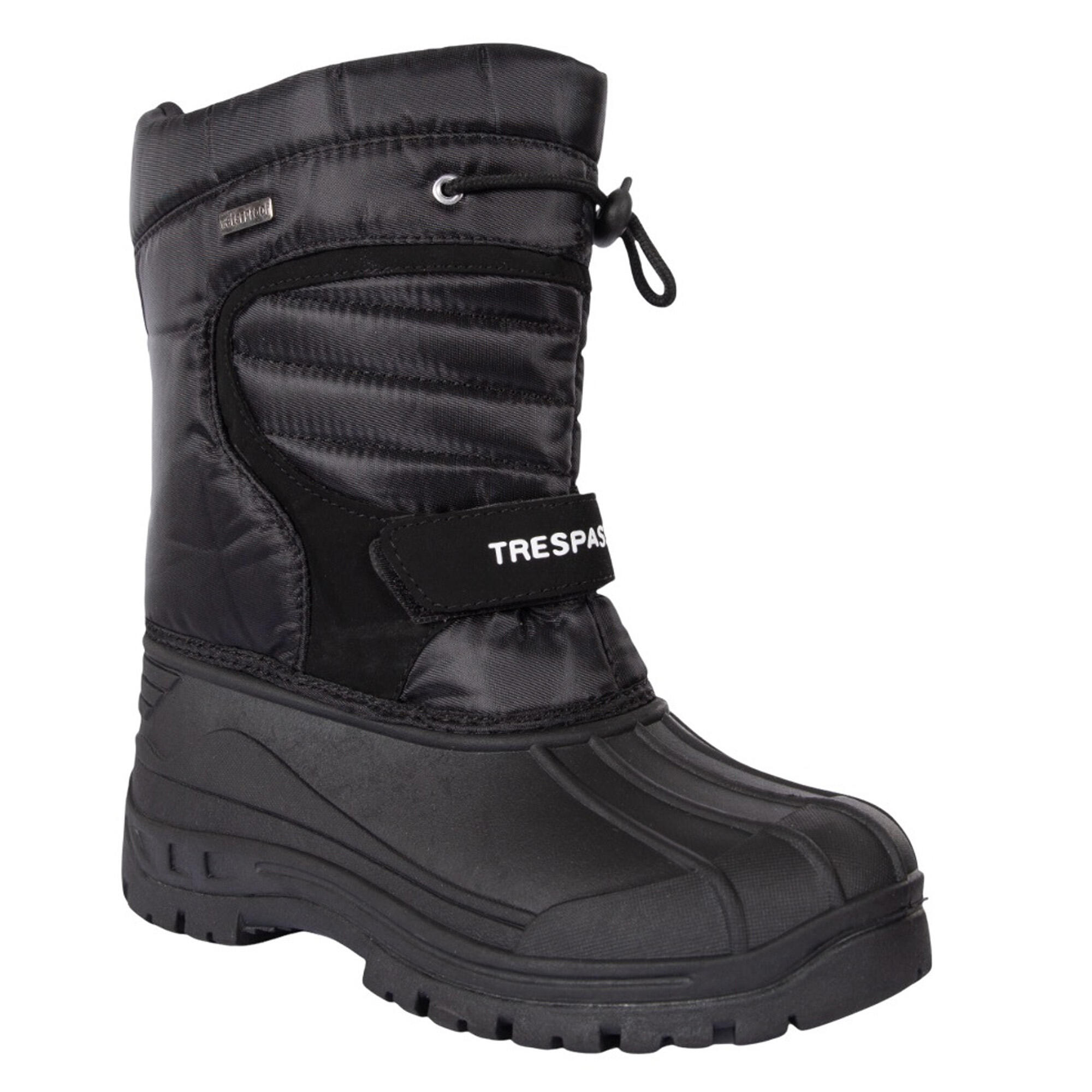 Kids Snow Boots (Black X)