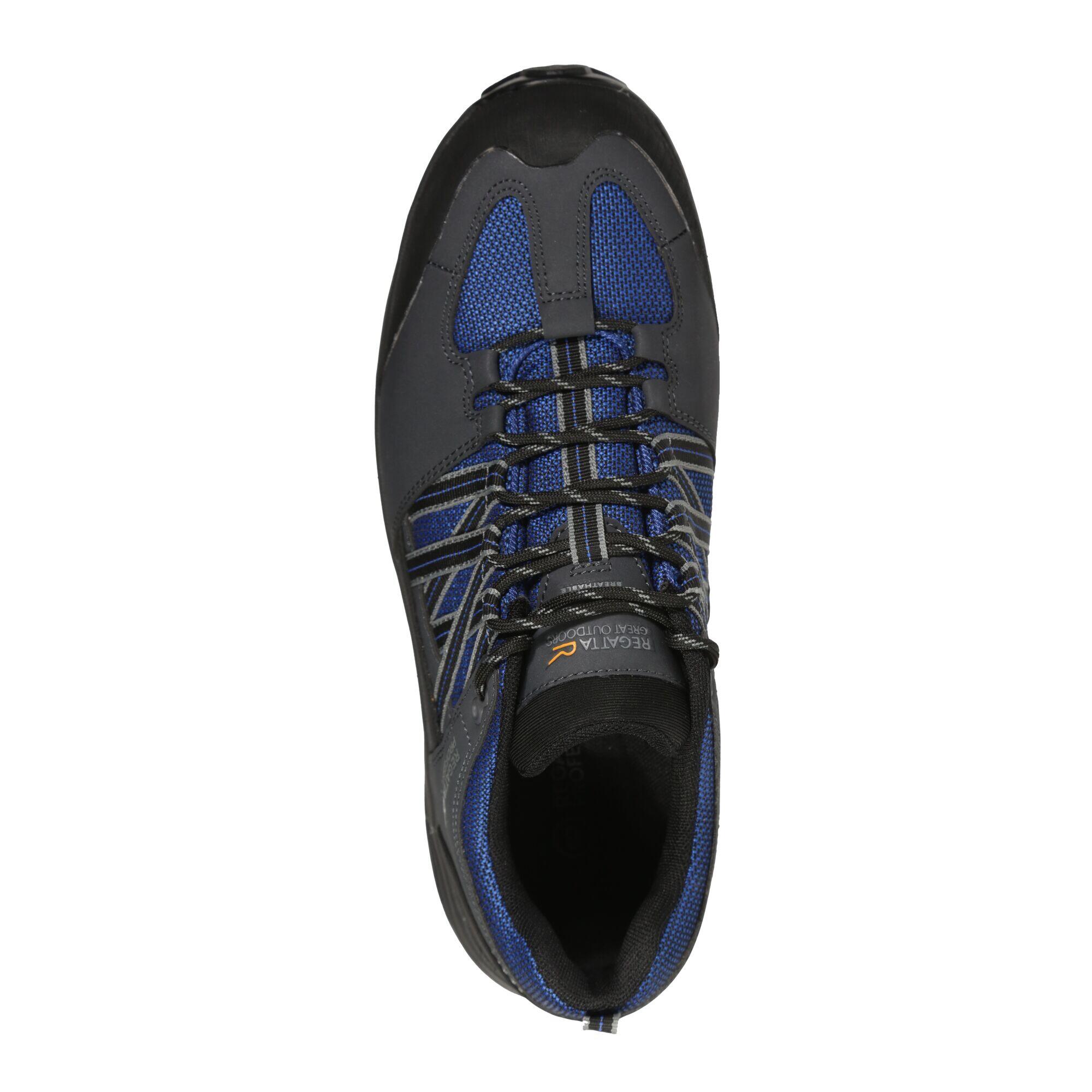 Mens Clayton Safety Trainers (Oxford Blue/Briar) 3/5