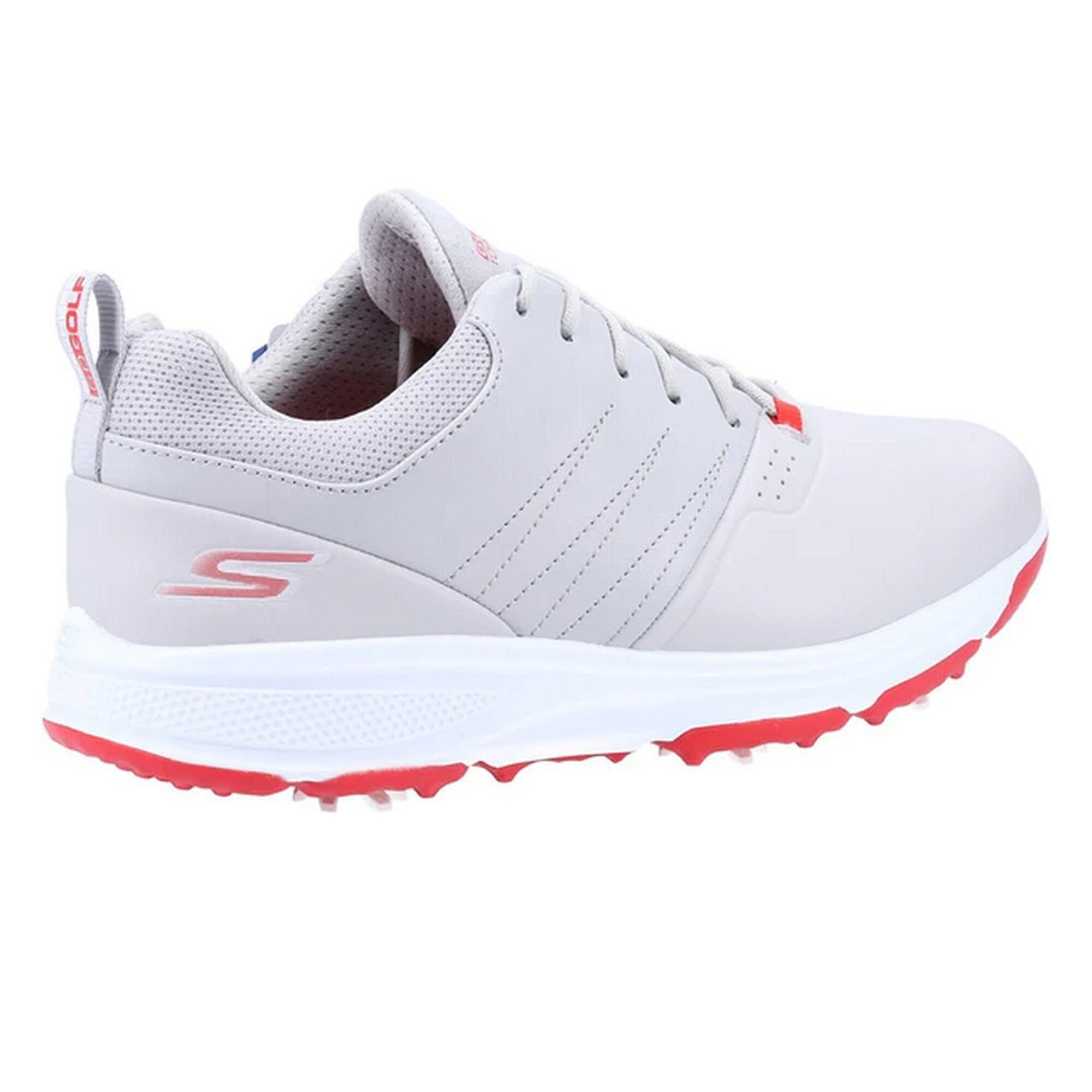 Mens Go Golf Torque Pro Leather Sports Shoes (Grey) 2/5