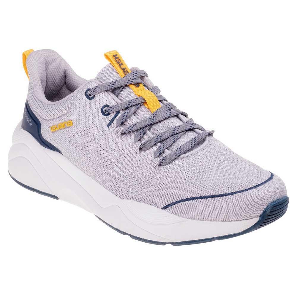 IGUANA Scarpe Sportive Riciclato Uomo Iguana Alame Grigio Blu Scuro Mais