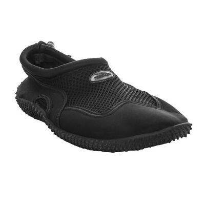 Kinderen/kinderen peddel aqua shoe (zwart/blauw)