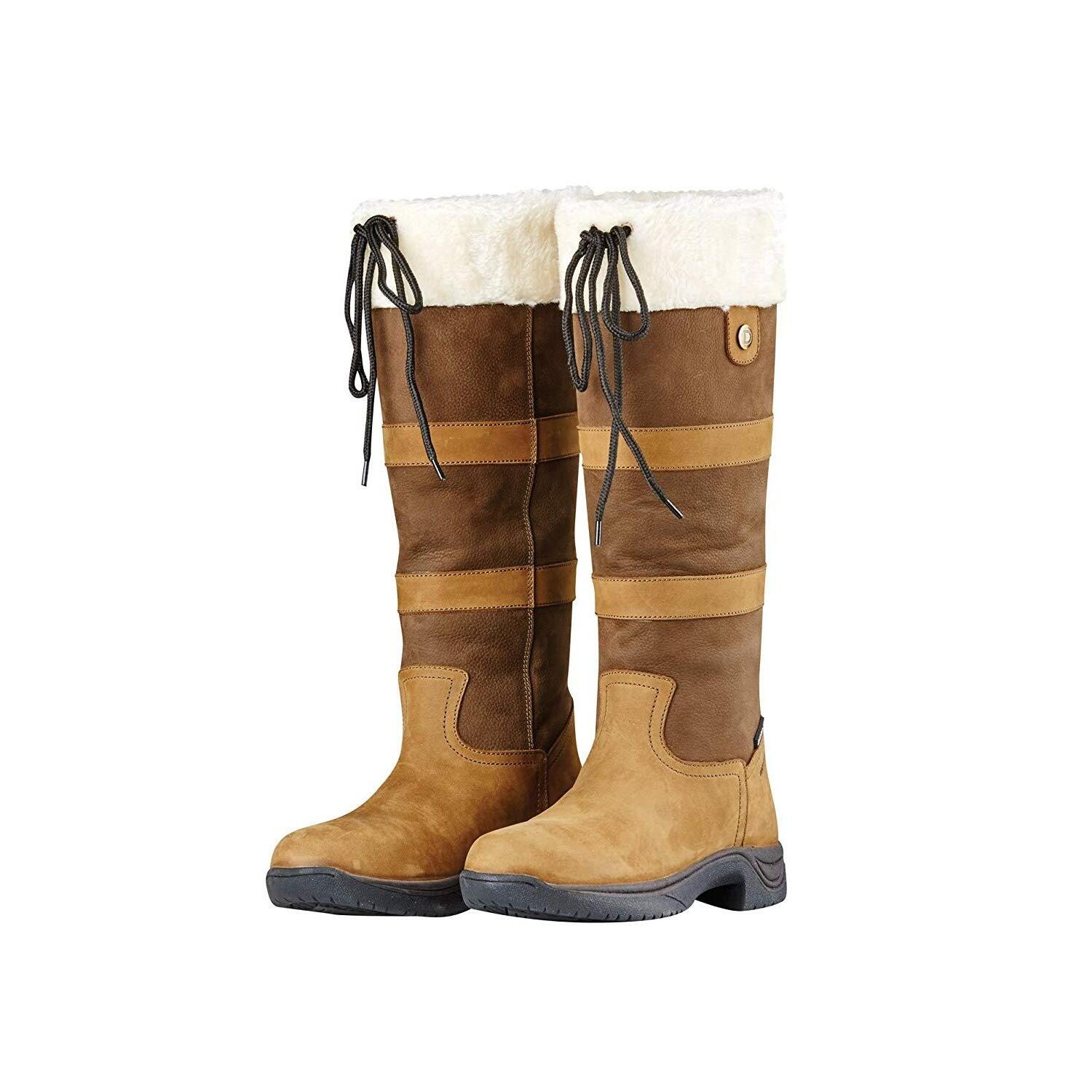 Women's Eskimo Boots (Dark Brown)