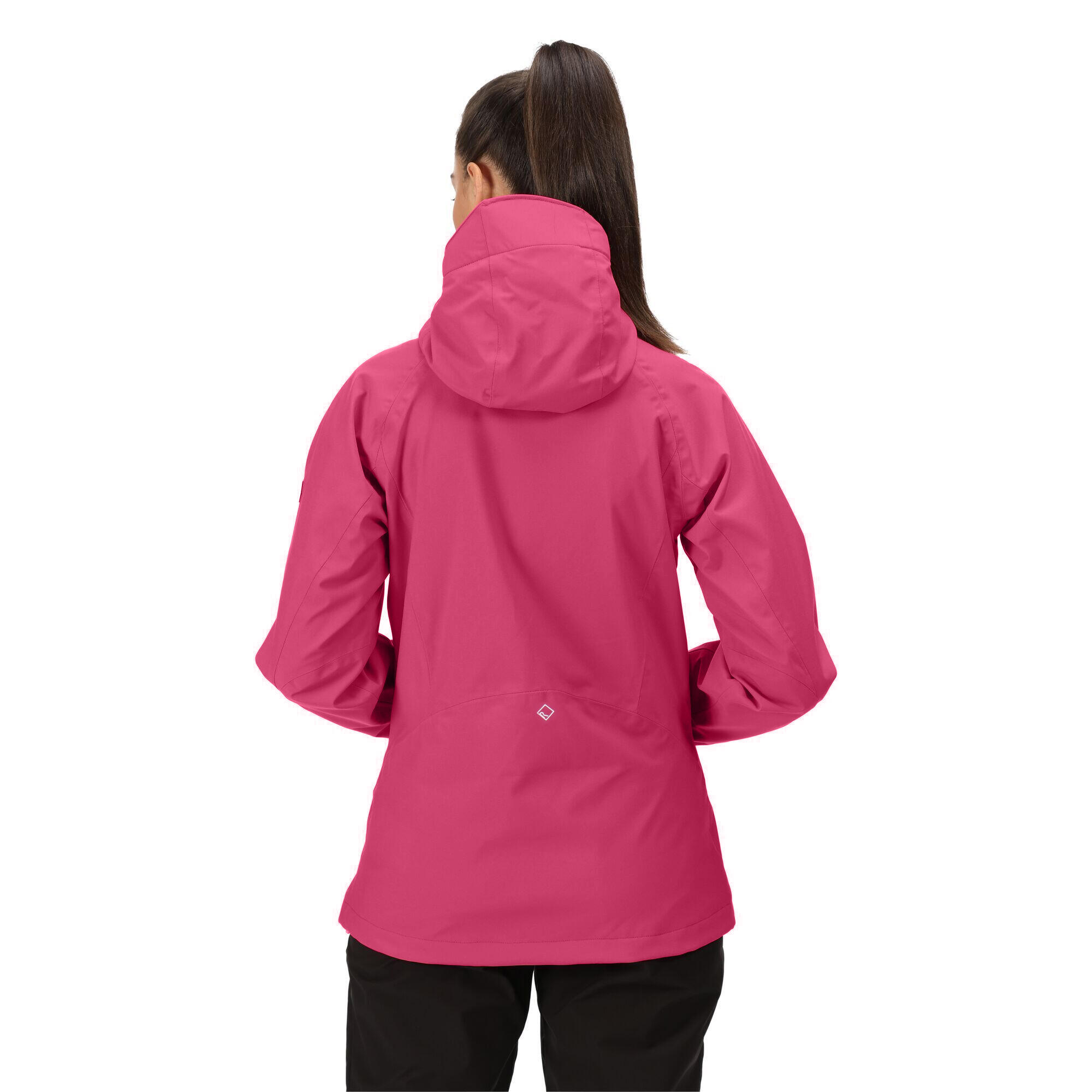 Womens/Ladies Birchdale Waterproof Shell Jacket (Rethink Pink) 3/5