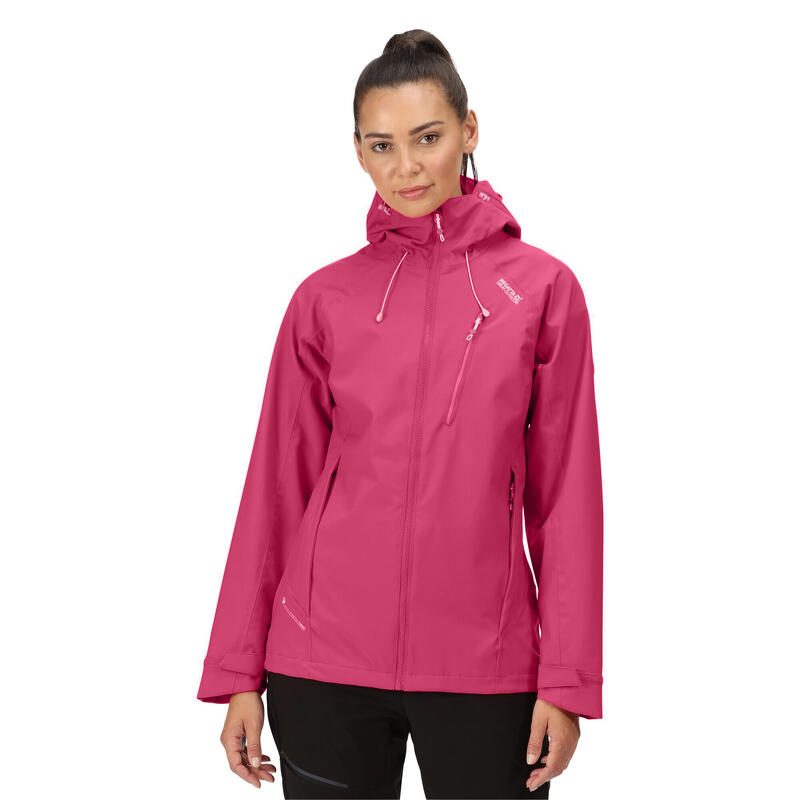 Chaqueta impermeable modelo Birchdale para chica/mujer Rosa Rethink