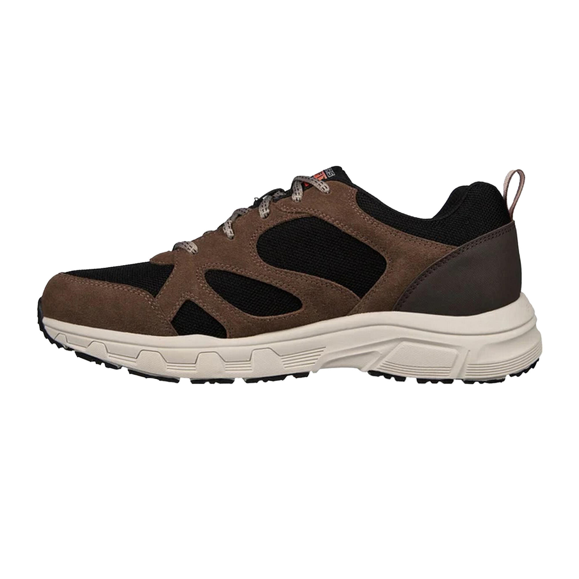 Mens Oak Canyon Sunfair Suede Relaxed Fit Trainers (Brown/Black) 2/5