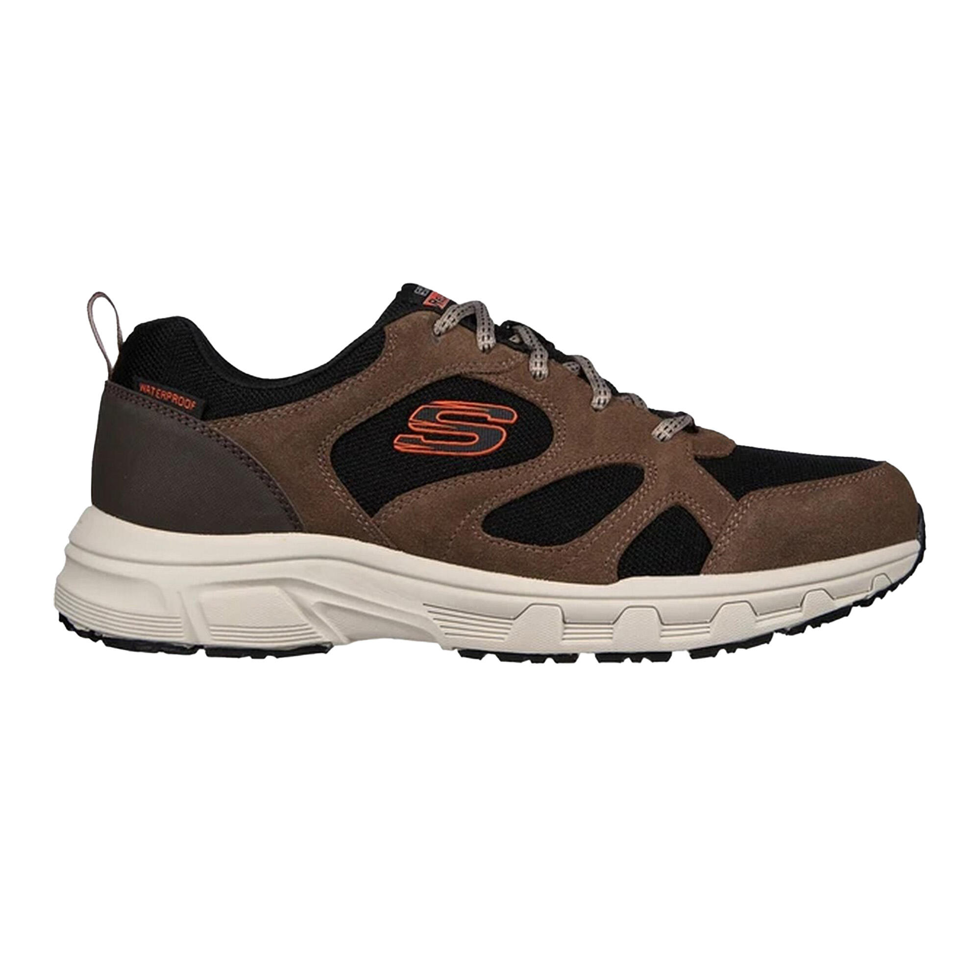 Mens Oak Canyon Sunfair Suede Relaxed Fit Trainers (Brown/Black) 3/5