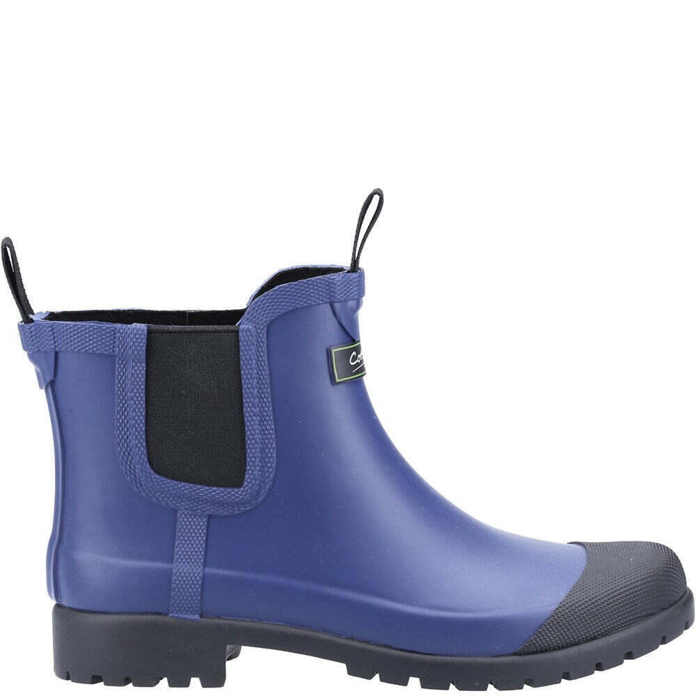 Womens/Ladies Blenheim Wellington Boot (Navy) 3/5