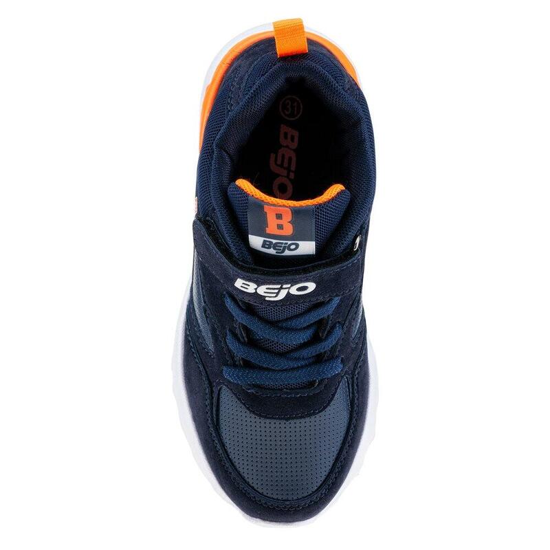 Scarpe Sportive Bambini Bejo Kineros Blu Navy Arancio