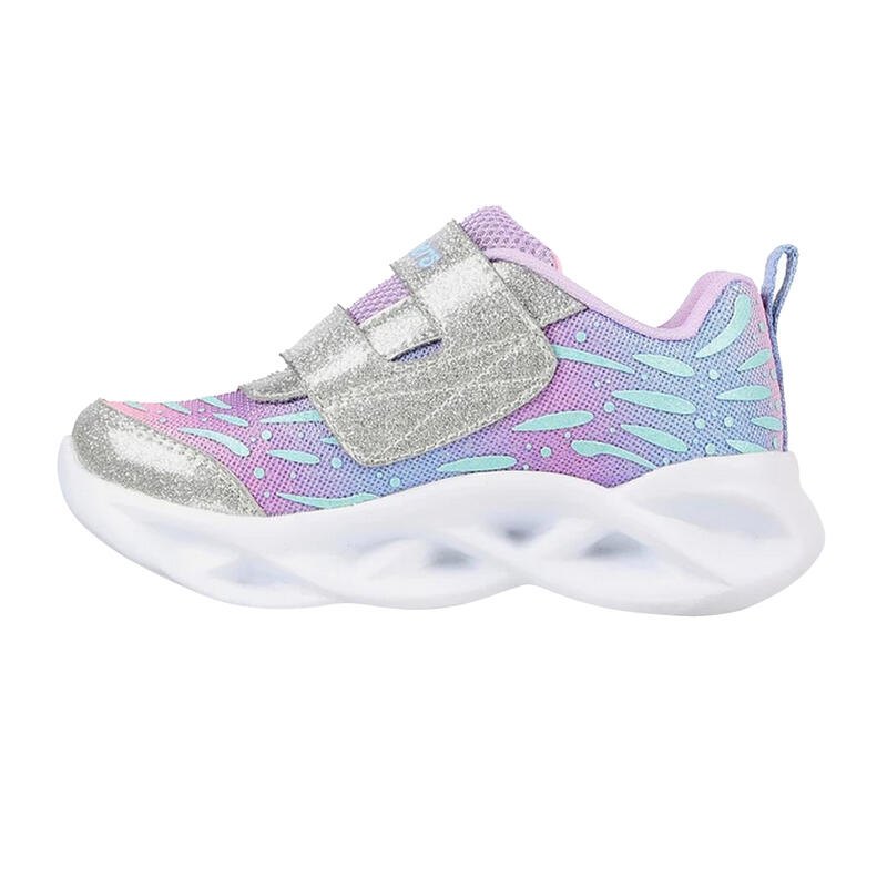 BabyGirls Sneaker "Twisty Brights Wingin´ It" Mädchen Silber/Lavendel