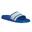 Herenverschuivingsschuivers Sandalen (Lapis Blauw/Wit)