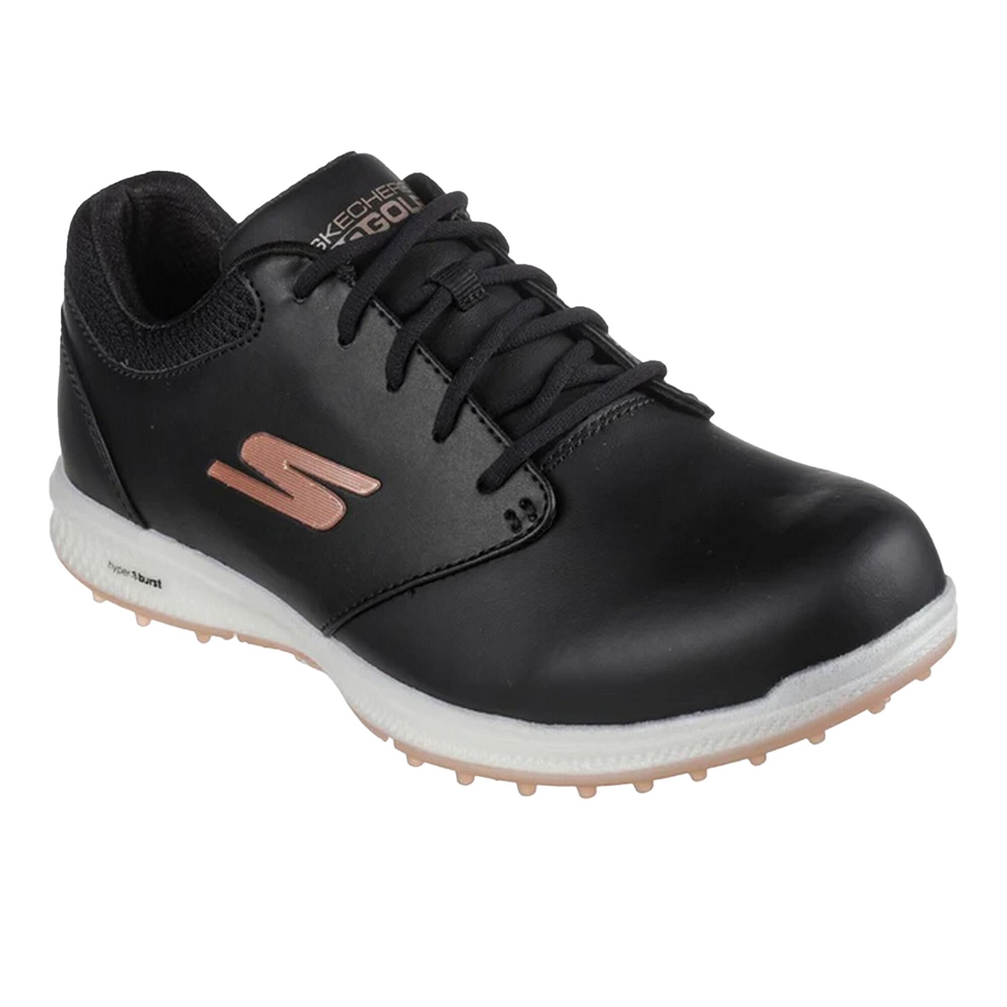 ELITE Scarpa da golf GO GOLF HYPER da donna (Nero / Oro rosa)