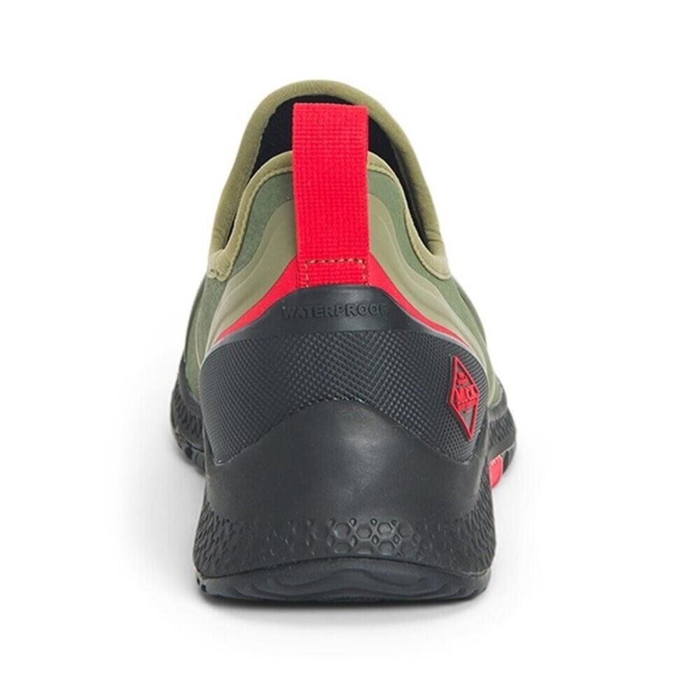 Mens Outscape Low Trainers (Olive) 2/4