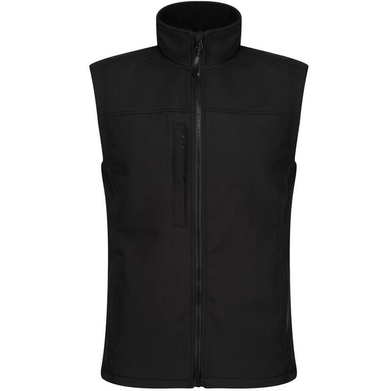 Gilè Softshell Resistente Ad Acqua E Vento Uomo Regatta Flux Nero