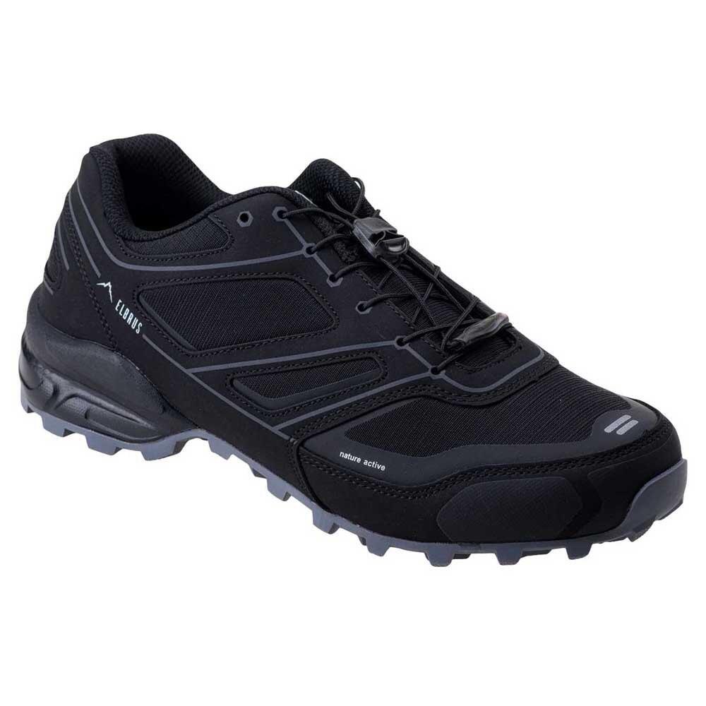 Elbrus - Baskets Denov Enfant (noir / Gris Foncé) - Chaussures De Sport - Gris|marron|noir - 40 - Decathlon