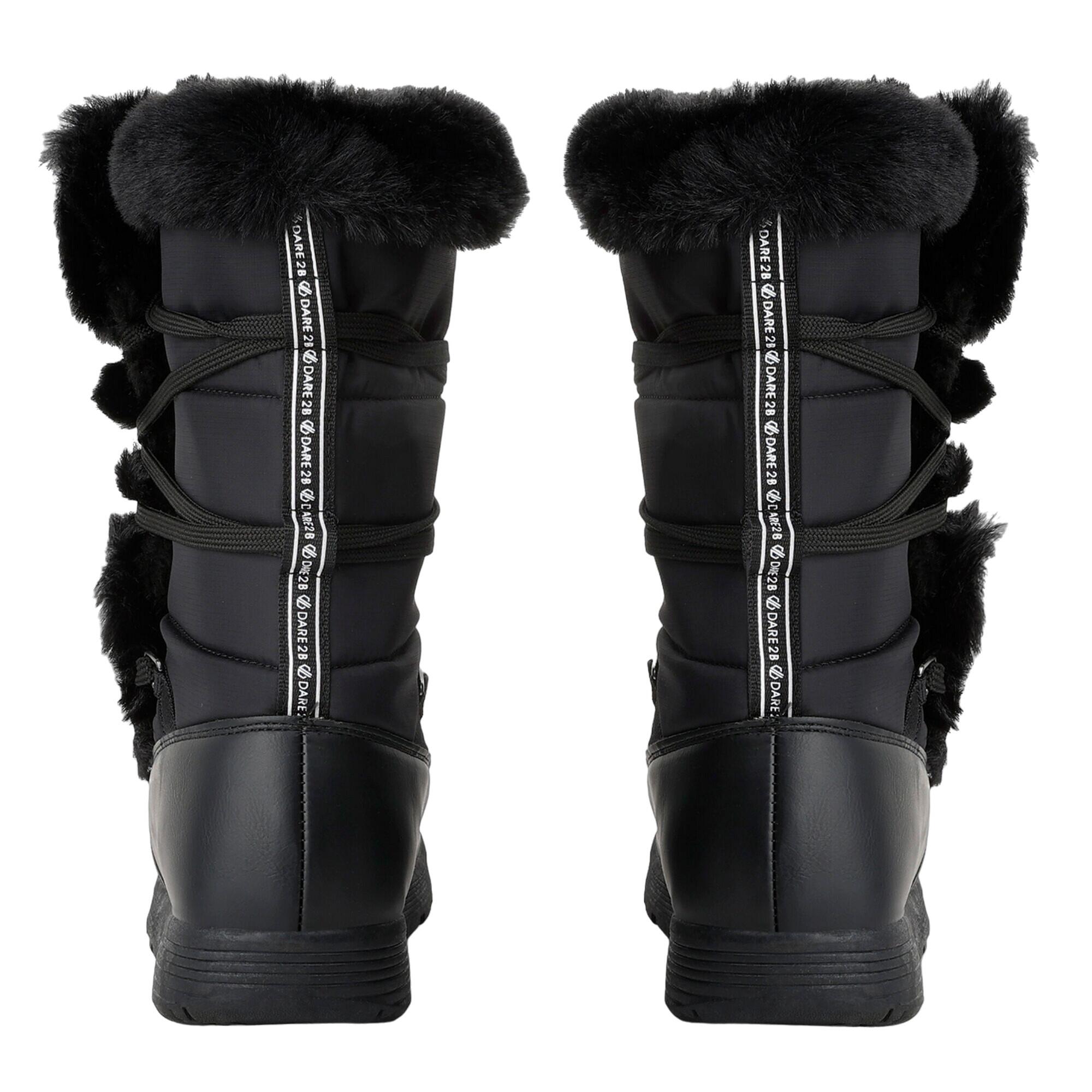 Womens/Ladies Valdare Hi Snow Boots (Black) 2/5