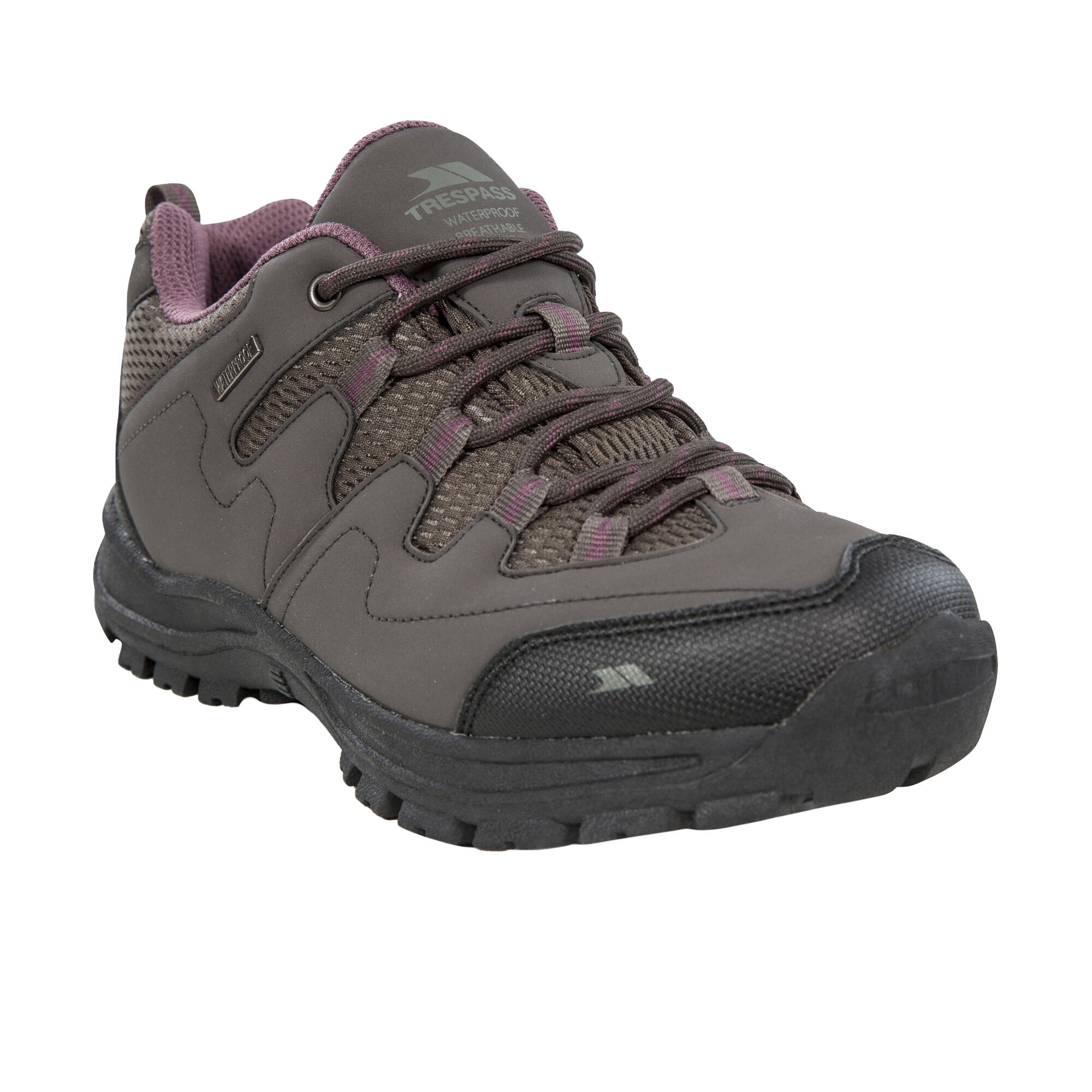 Zapatillas de Montaña Mitzi de Caña Baja para Mujer Café 3/5