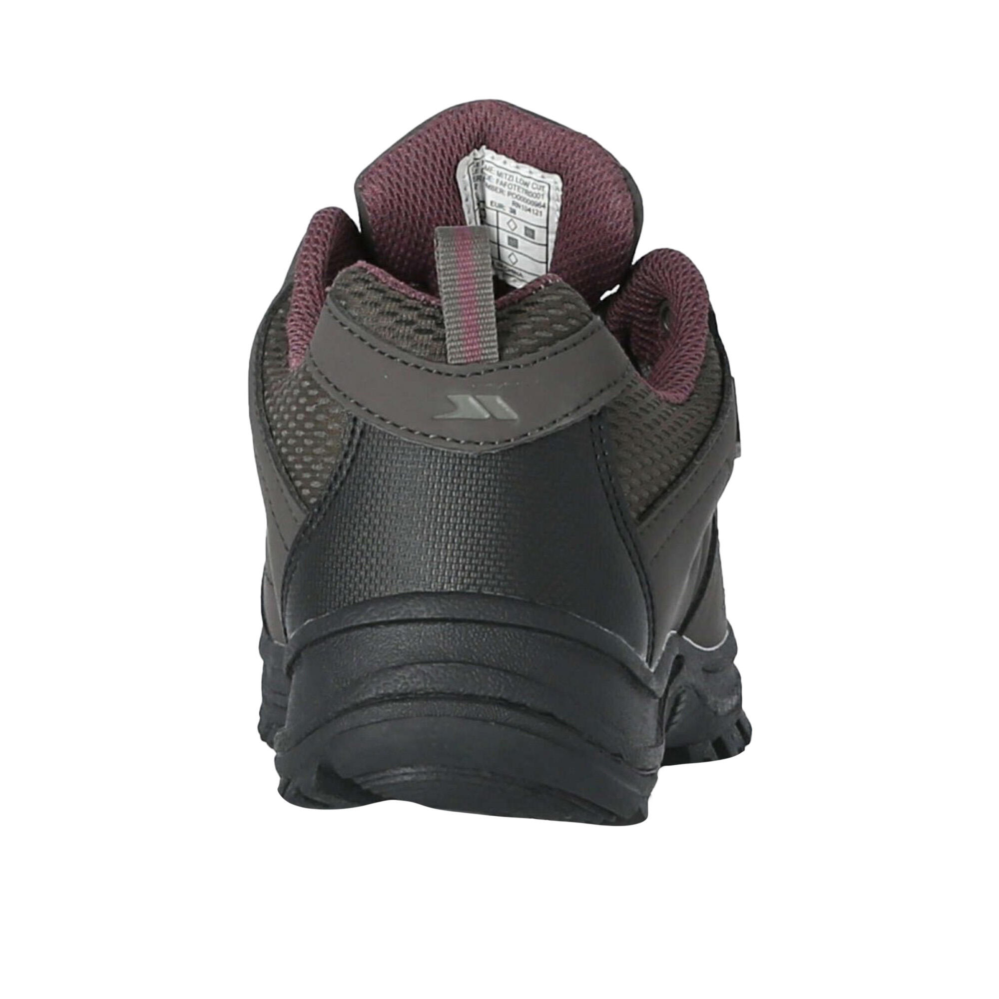 Zapatillas de Montaña Mitzi de Caña Baja para Mujer Café 2/5