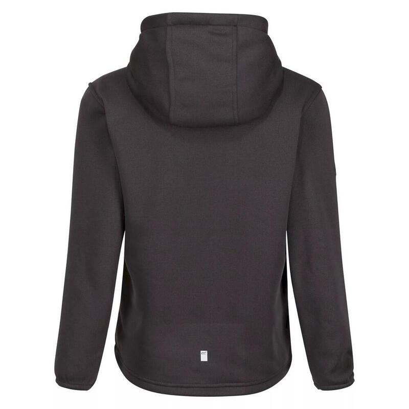 "Highton" Kapuzenpullover für Kinder Dunkelgrau