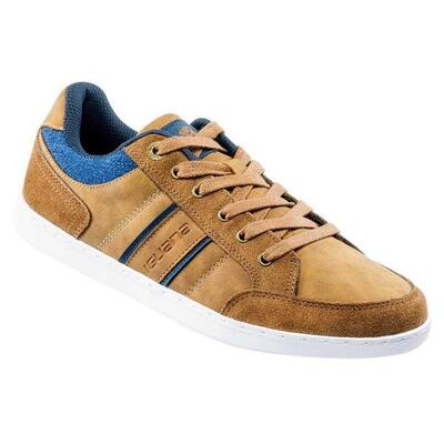 Heren owen suède trainers (kameel)