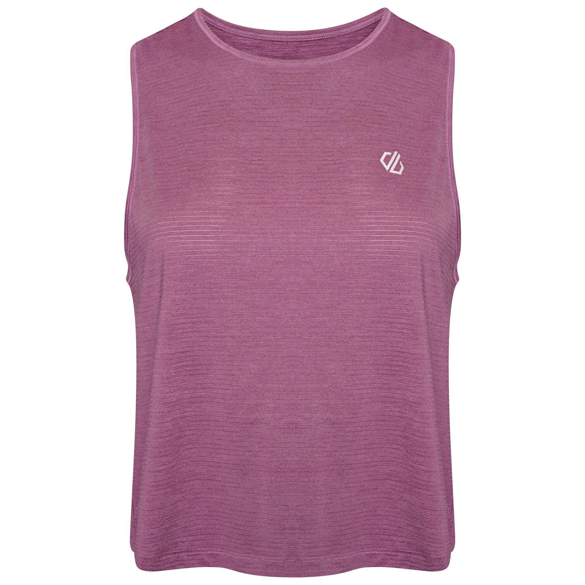 DARE 2B Womens/Ladies Meditate Cropped Vest (Dusty lavender)