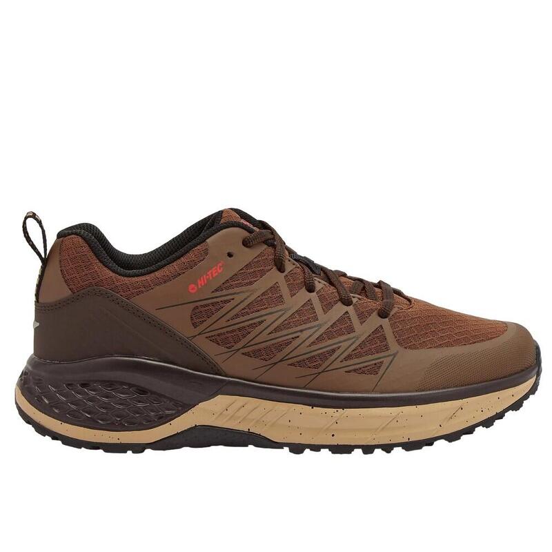 Scarpe Sportive Uomo Hi-Tec Trail Destroyer Marrone Rosso