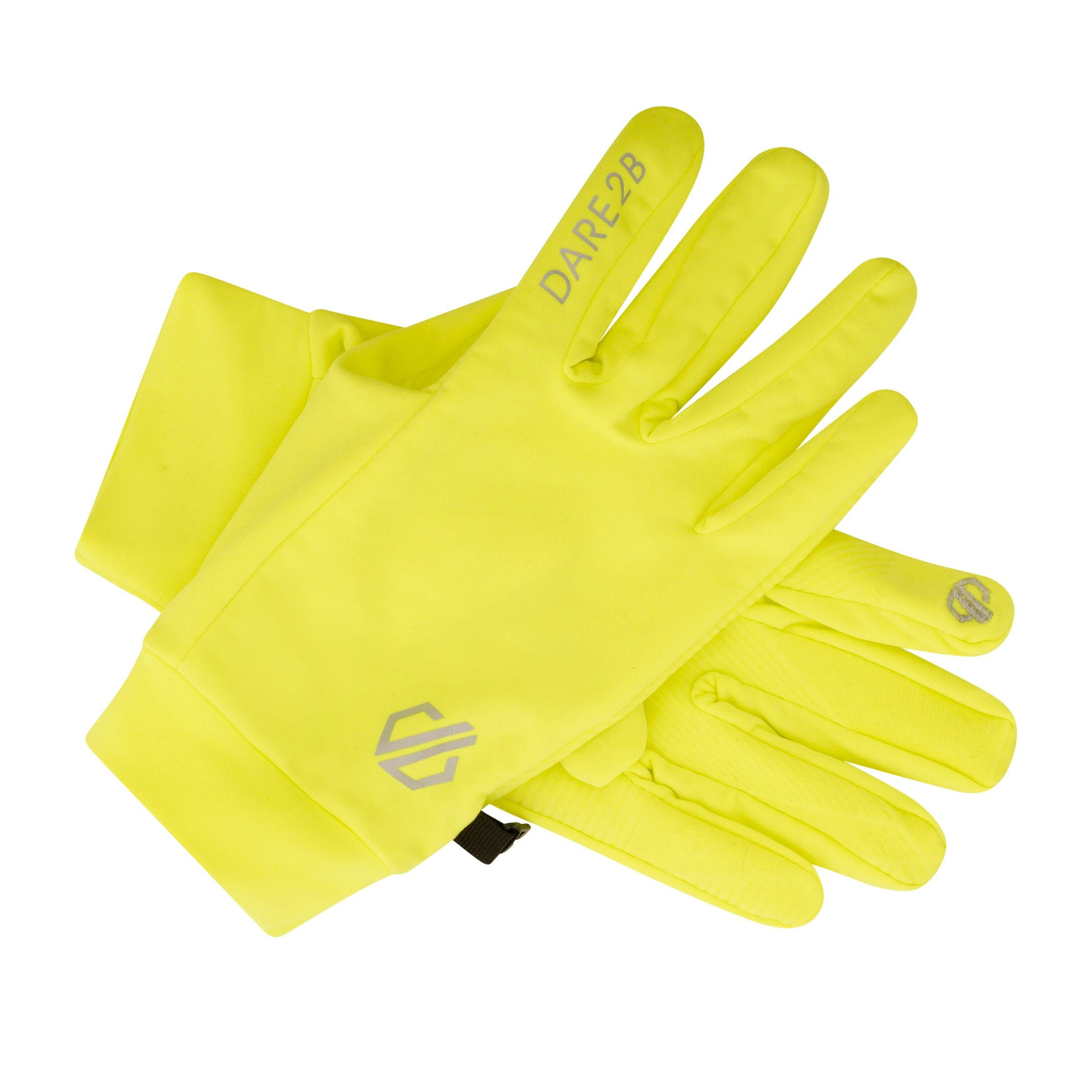 Unisex Adult Cogent II Cycling Gloves (Fluorescent Yellow) 1/4