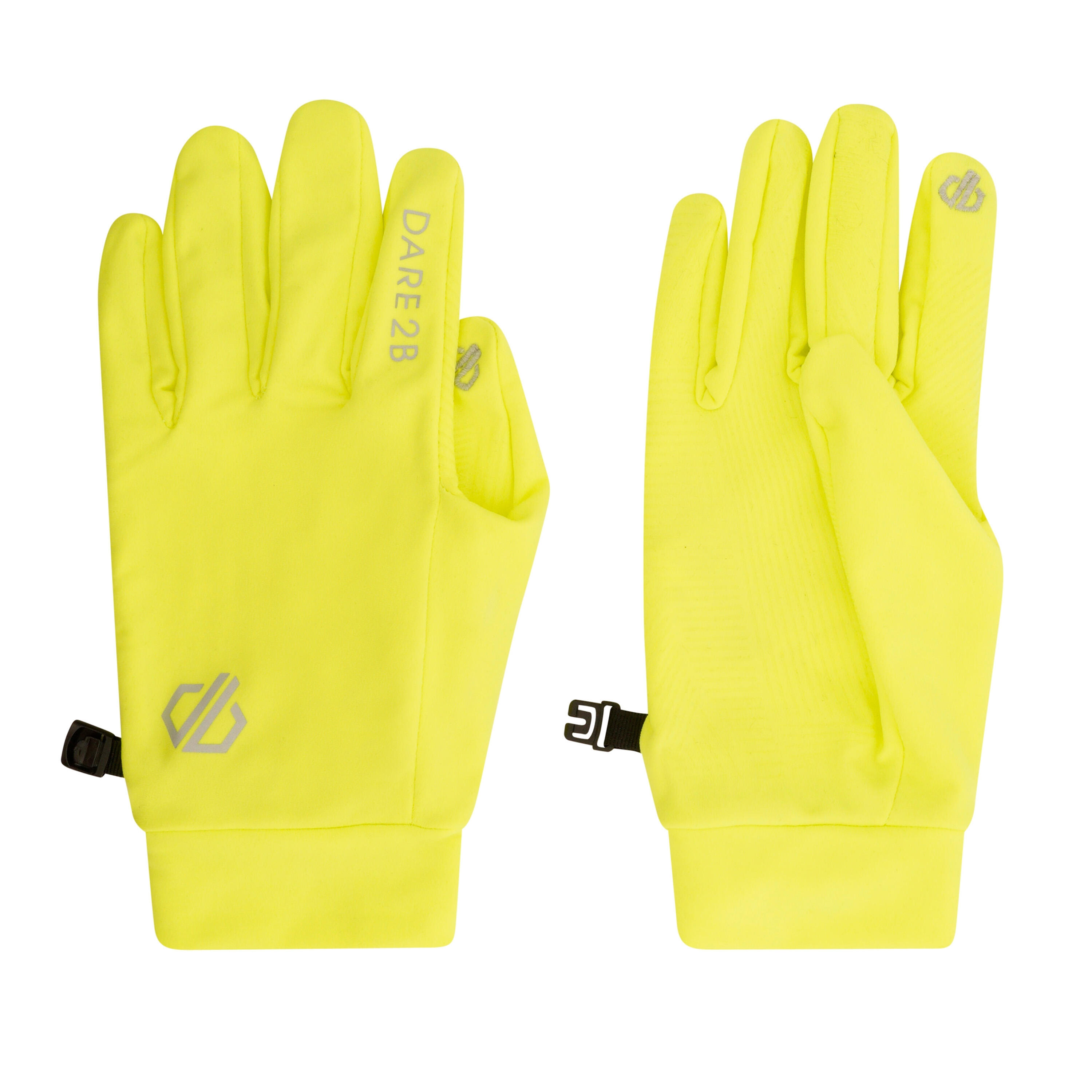 Unisex Adult Cogent II Cycling Gloves (Fluorescent Yellow) 2/4