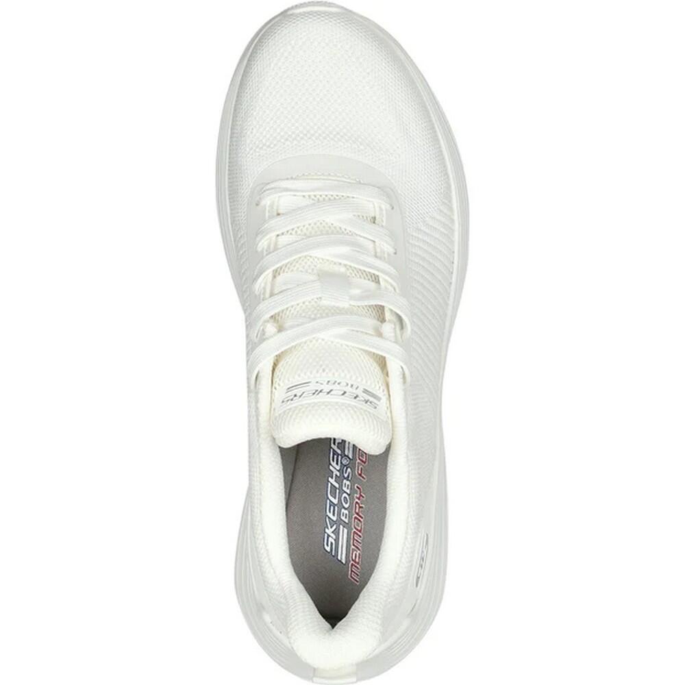 Womens/Ladies Bobs Squad Waves Trainers (Off White) 4/5