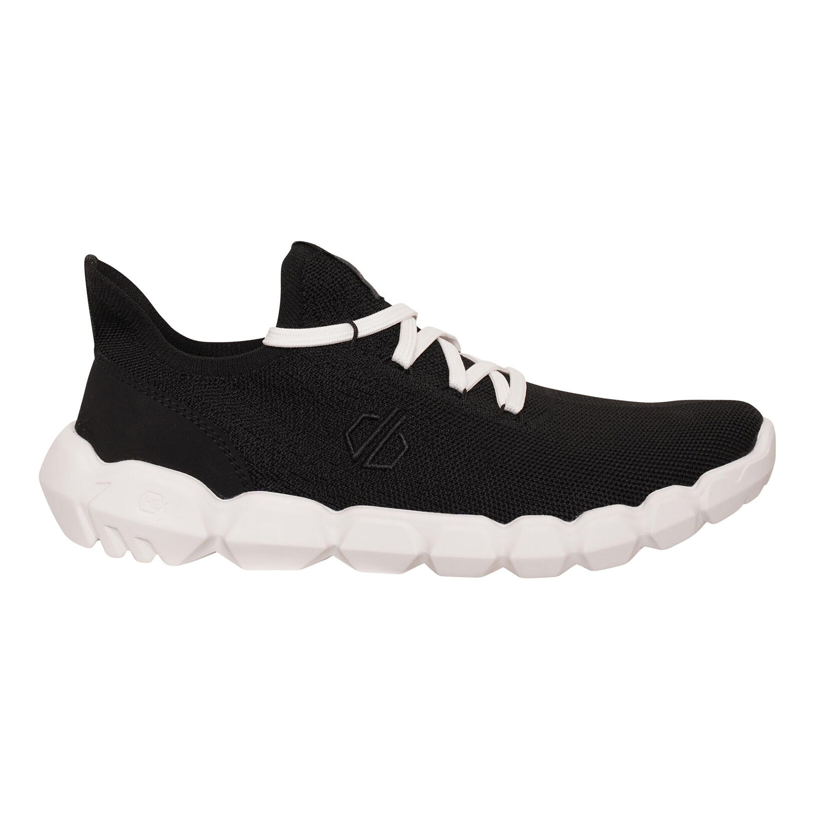Baskets Motif/style Tricoté HEXAT Femme (Noir / Blanc) 3/5