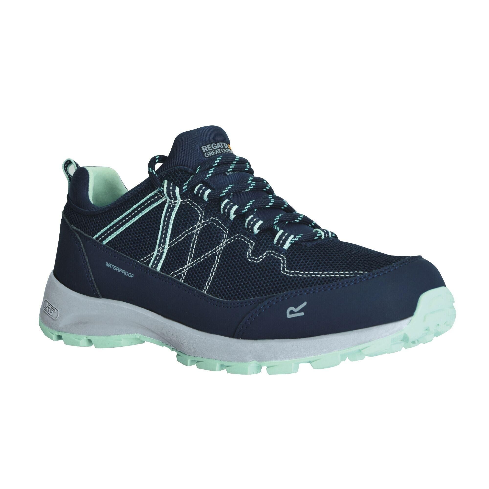 REGATTA Womens/Ladies Lady Samaris Lite Low II Walking Shoes (Navy/Ocean Wave)