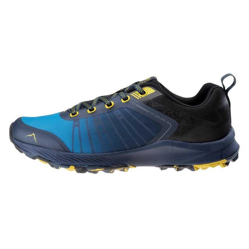 Scarpe Da Trekking Uomo Elbrus Noruta Blu Abito Citronelle Nero