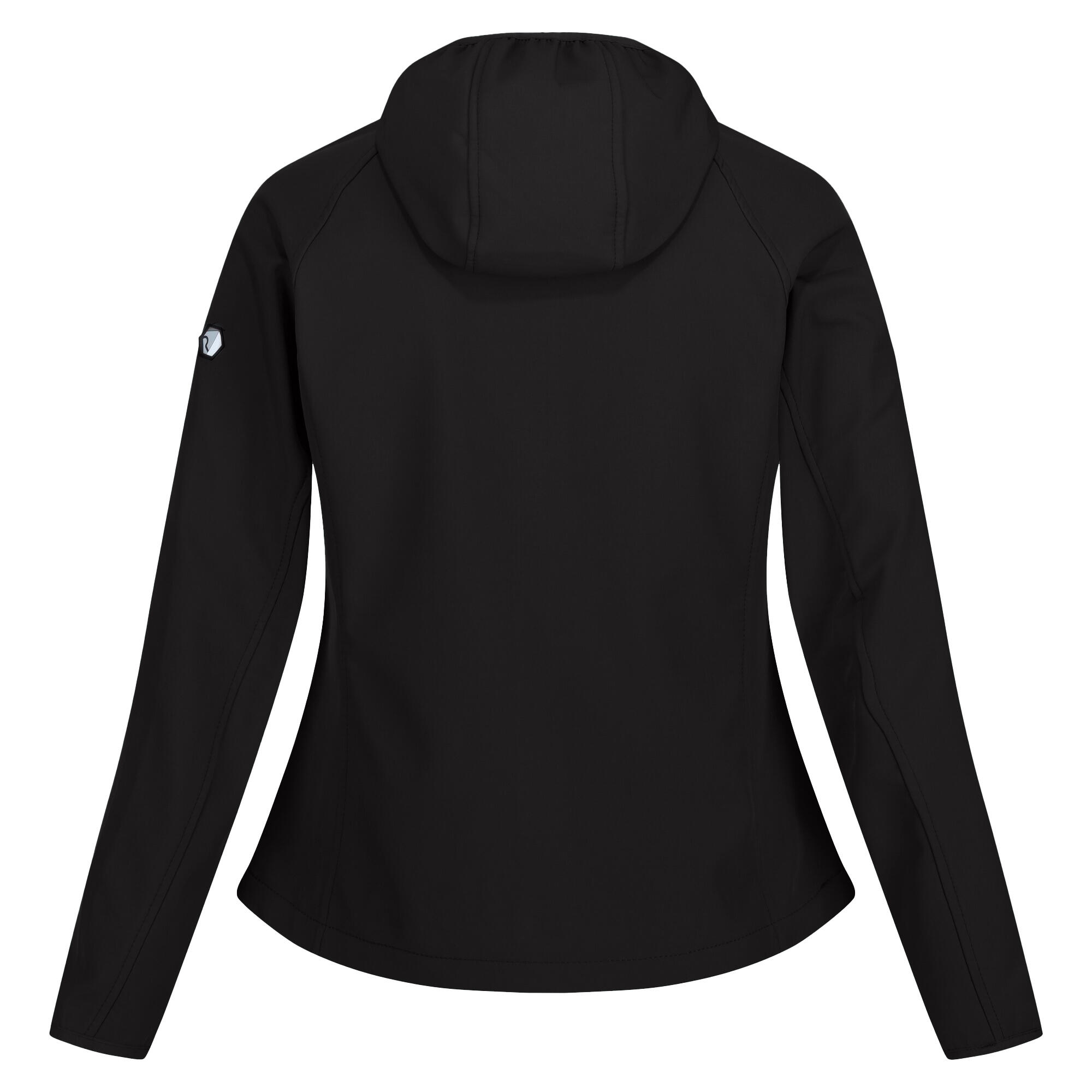 Softshelljacke für Damen Schwarz 2/5