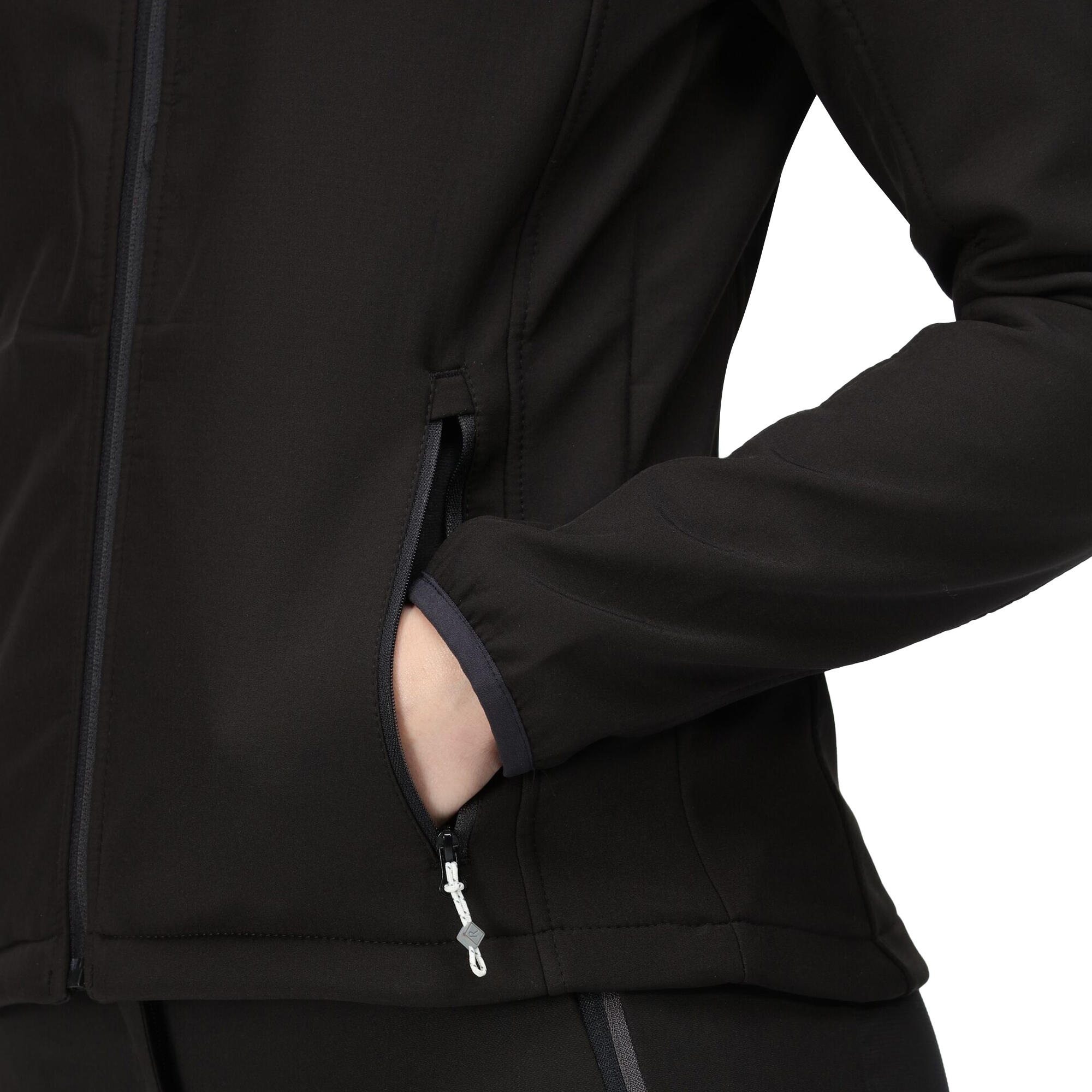 Womens/Ladies Ared III Soft Shell Jacket (Black) 4/5