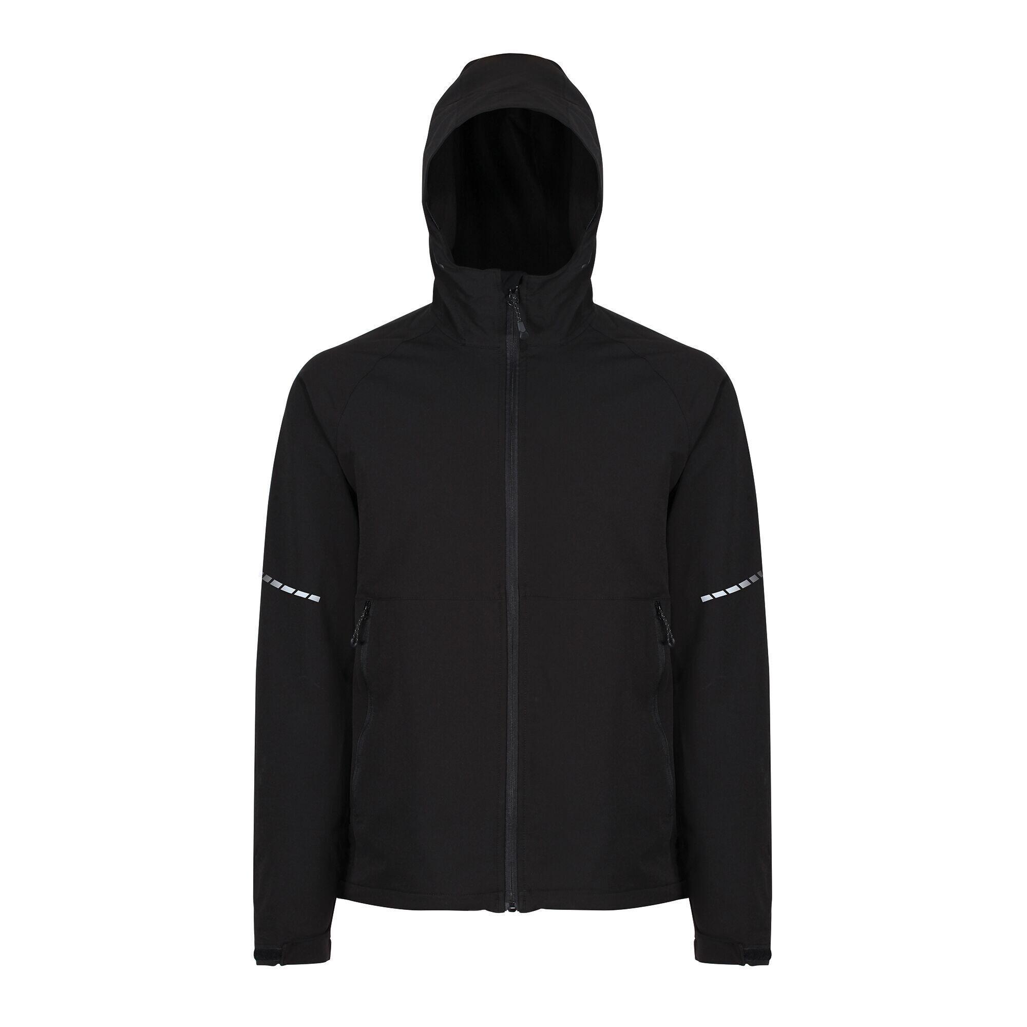 REGATTA Mens XPro Prolite Stretch Soft Shell Jacket (Black)