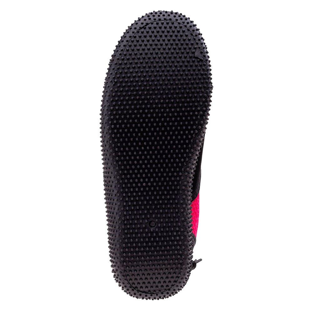 Zapatos de Agua Reda Sin Cierre/Sujeción para Mujer Negro, Milenrama Rosa 4/4