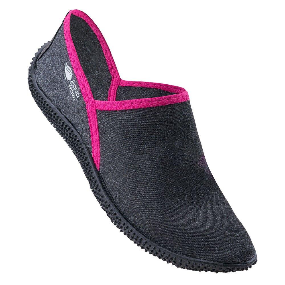 AQUAWAVE Dames Bargi Waterschoenen (Donkergrijs gemêleerd/framboos sorbet)