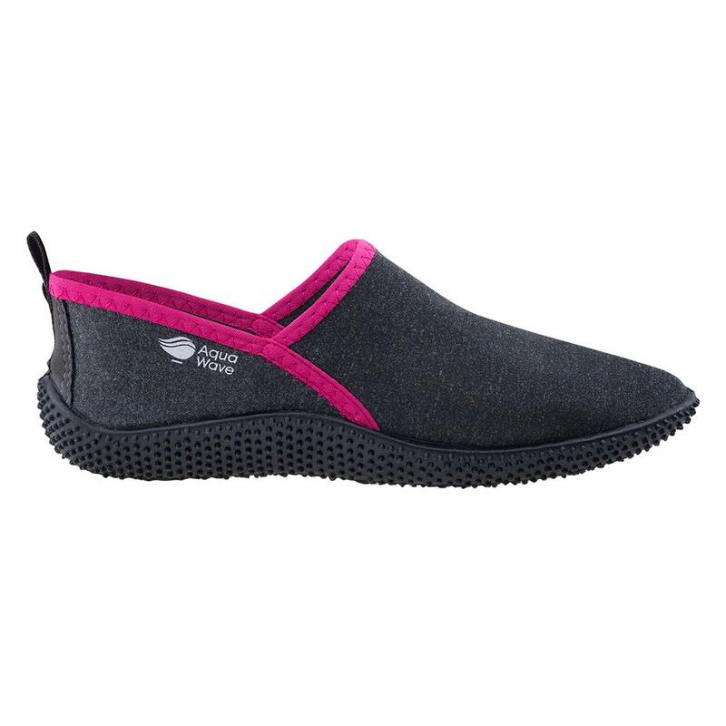 Chaussures aquatiques BARGI Femme (Gris foncé chiné / Framboise vif)