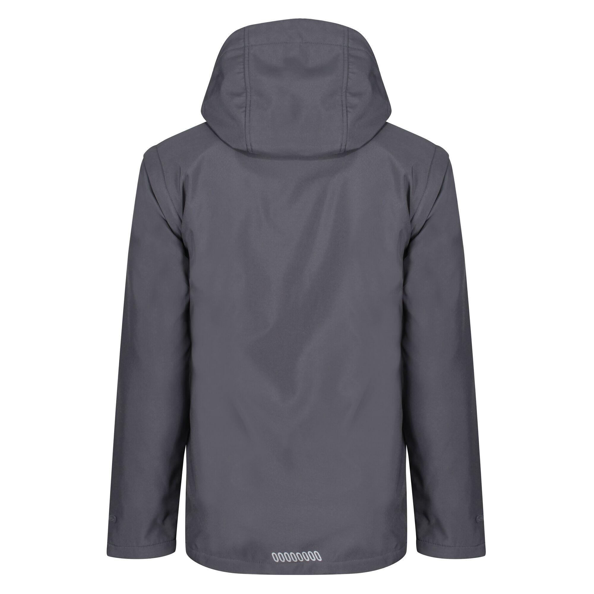 Mens 4 in 1 Soft Shell Jacket (Seal Grey) 2/5