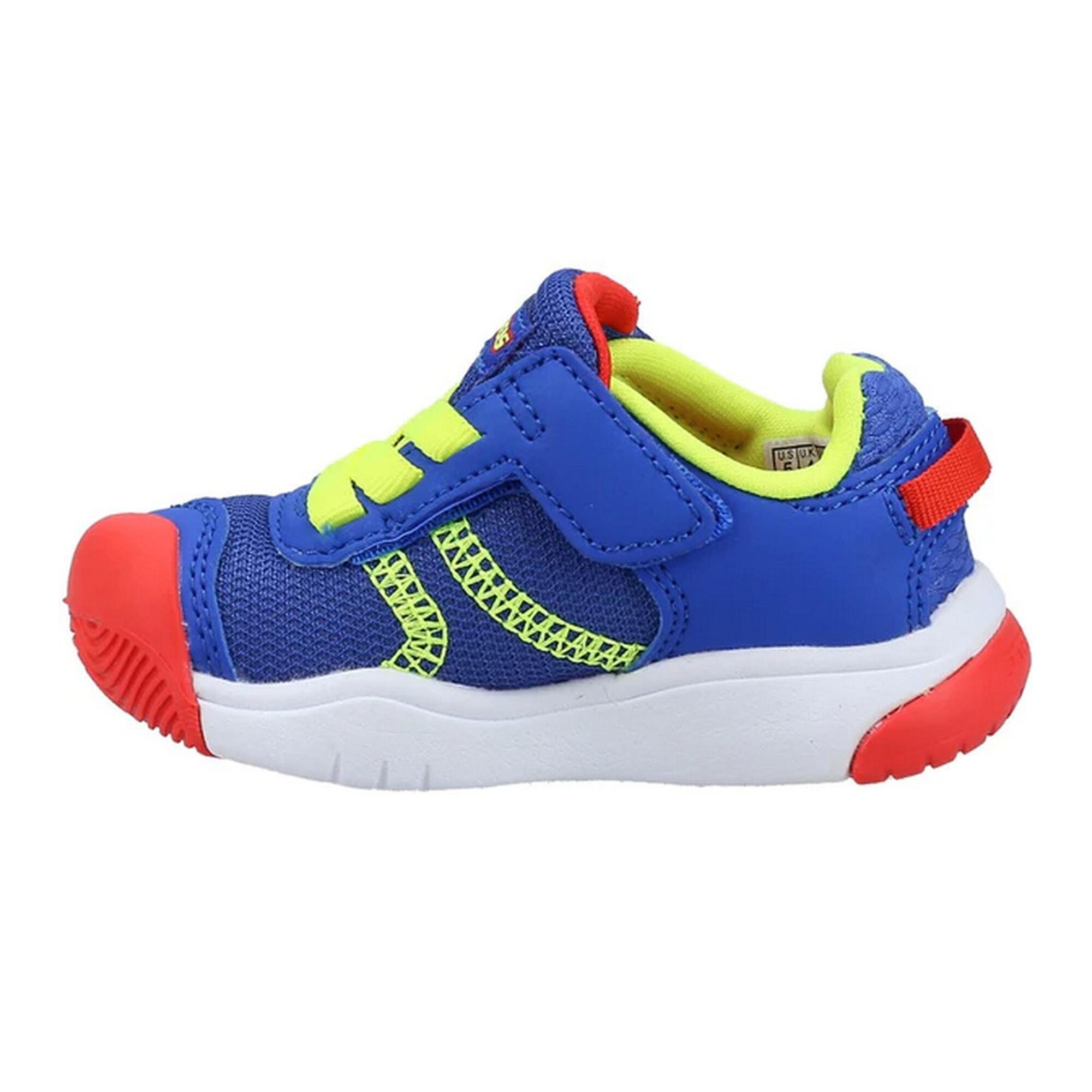 Boys Mighty Toes Lil Tread Trainers (Blue/Multicoloured) 3/5