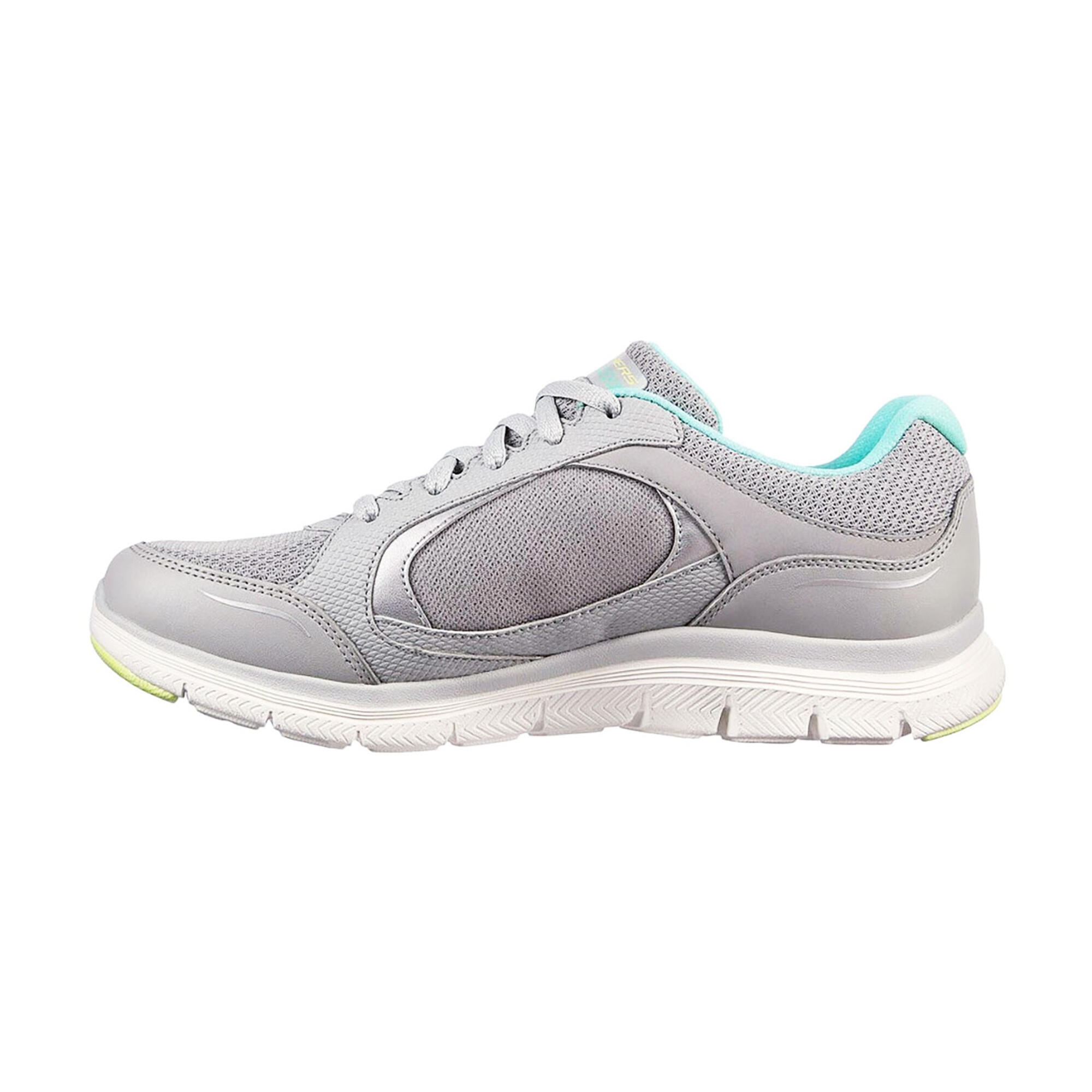 Womens/Ladies Flex Appeal 4.0 True Clarity Trainers (Grey/Turquoise) 2/5