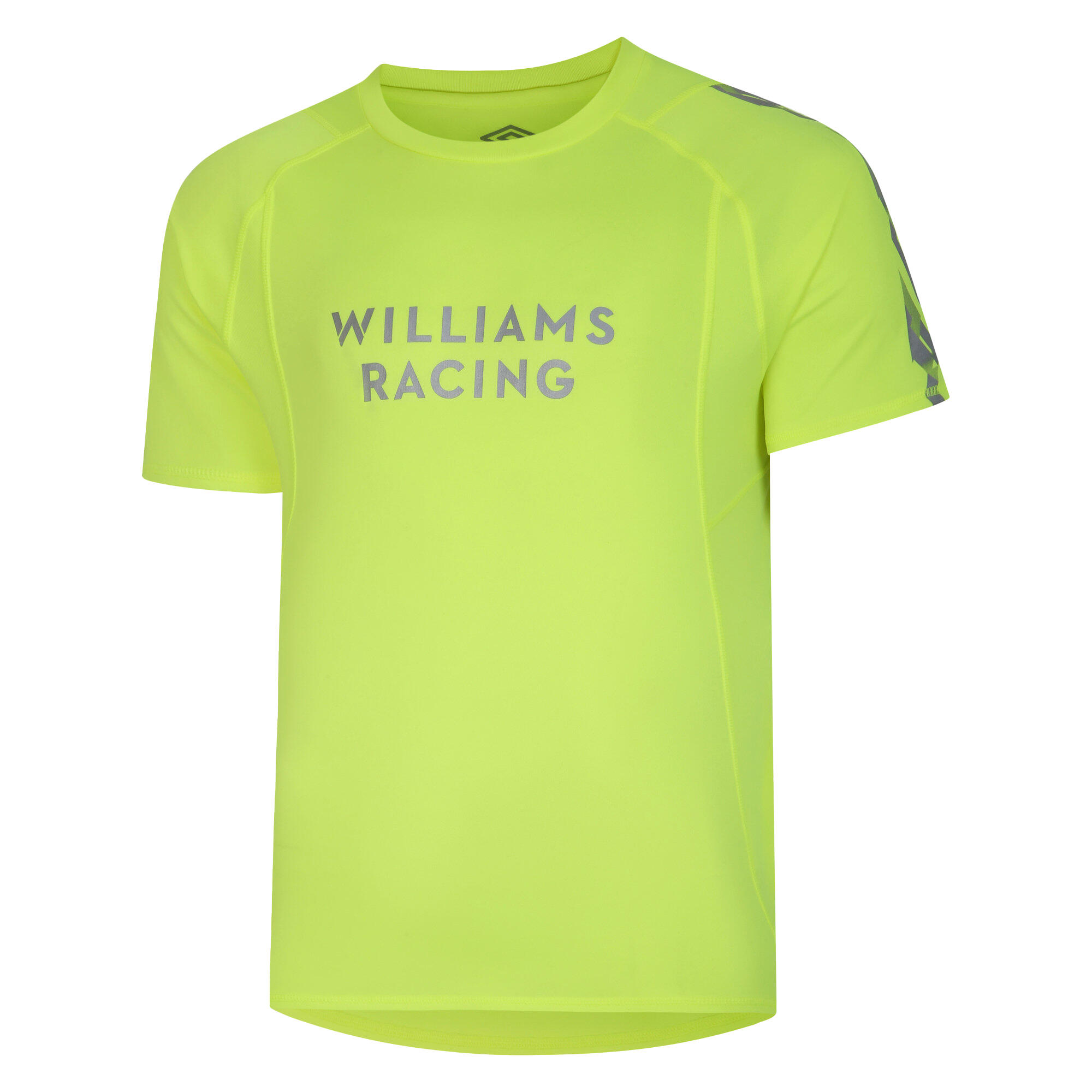UMBRO Mens ´23 Hazard Williams Racing Jersey (Safety Yellow)