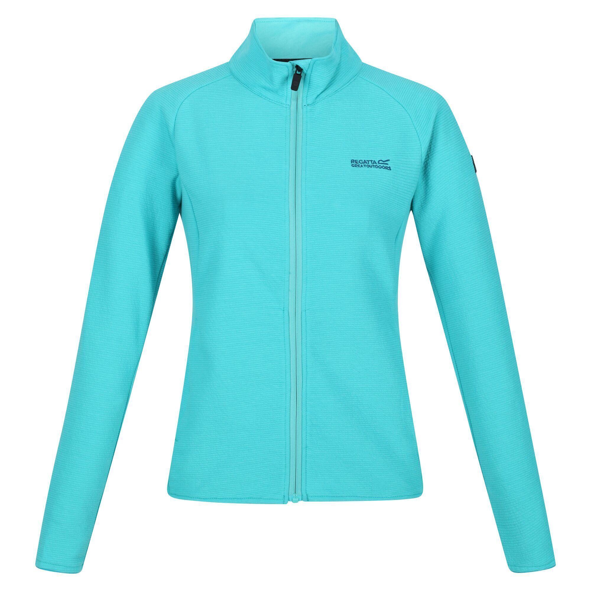 NEVONA Women's softshell jacket (Bright turquoise)