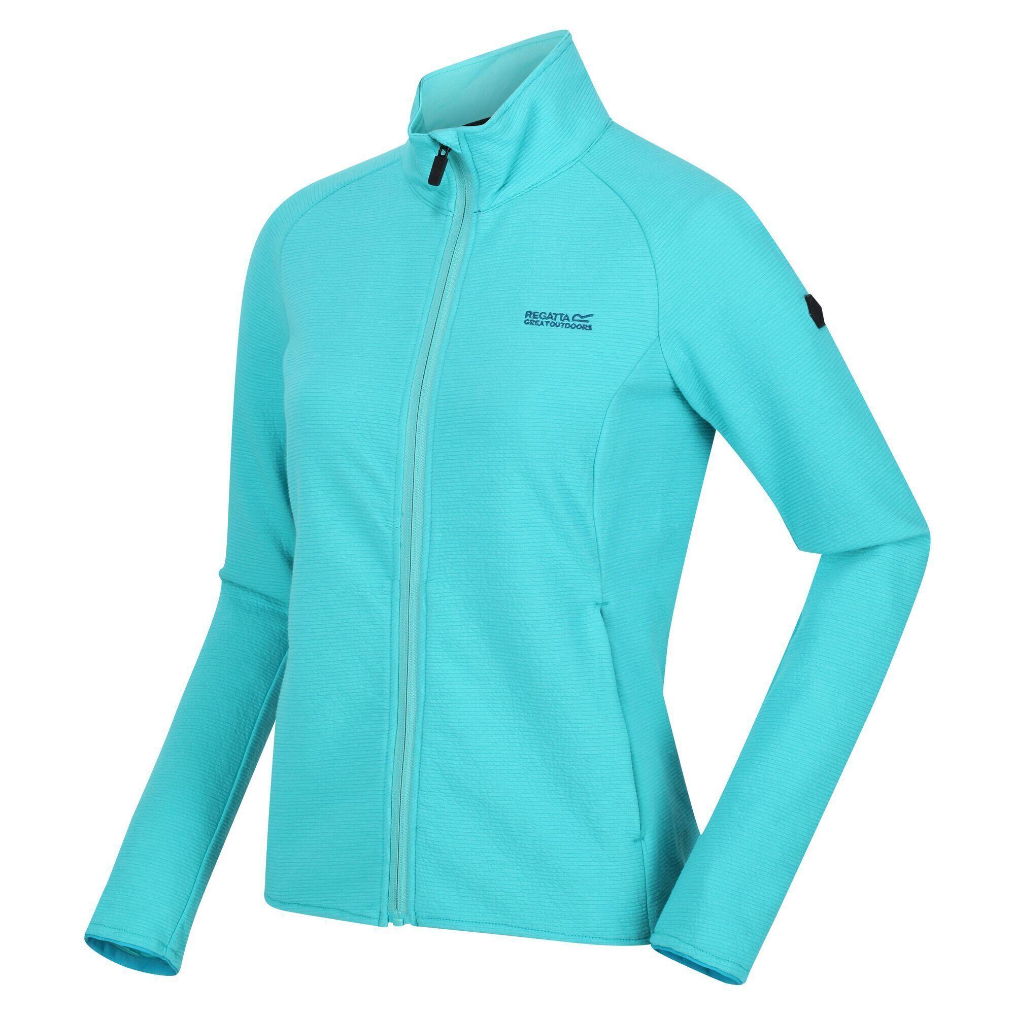 NEVONA Women's softshell jacket (Bright turquoise)