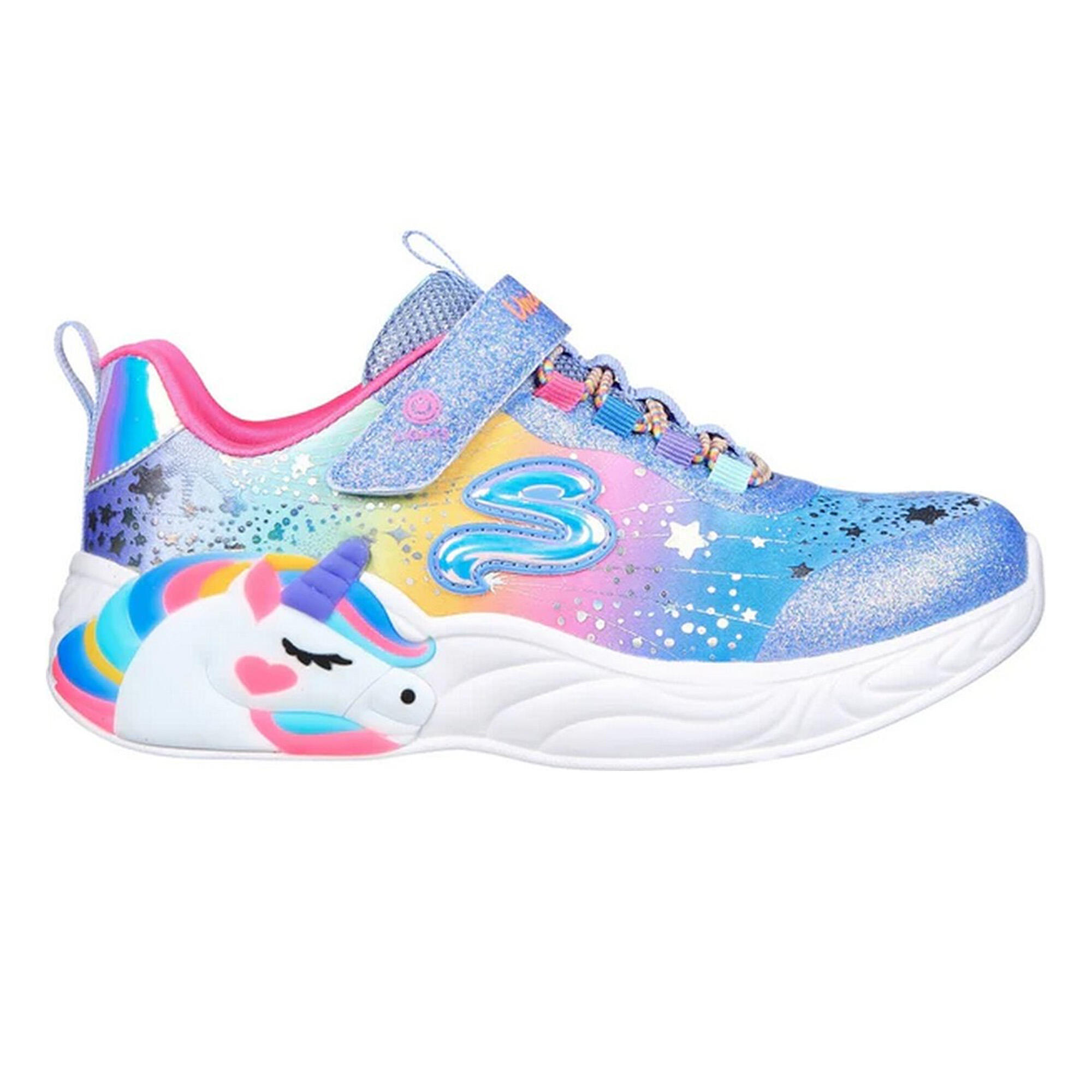 SLIGHTS UNICORN DREAMS Scarpe da ginnastica per bambina (Blu / Multicolore)