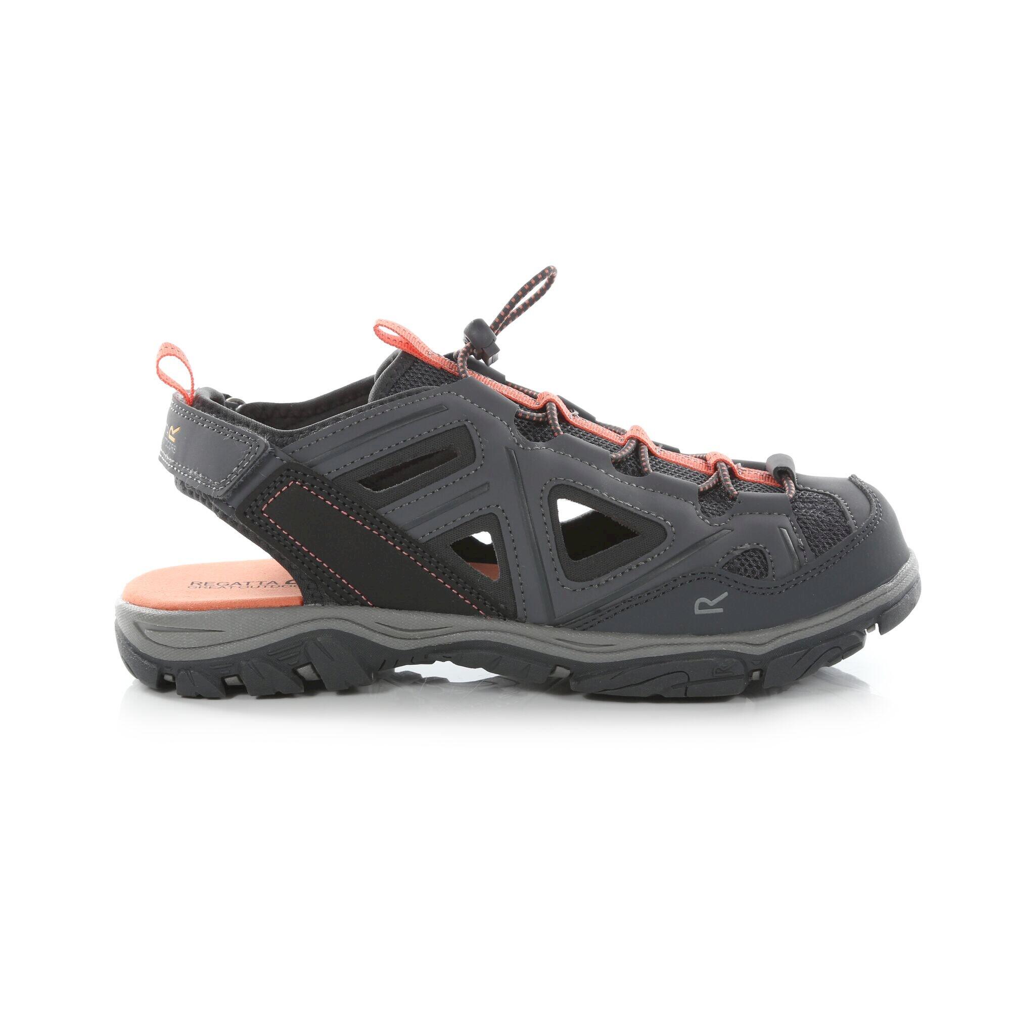 Womens/Ladies Westshore II Sandals (Granite/Fusion Coral) 4/5