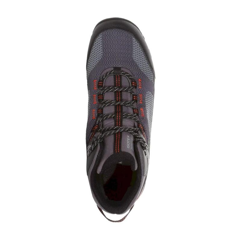 Bottines de marche BLACKTHORN EVO Homme (Gris foncé / Rouge orangé)