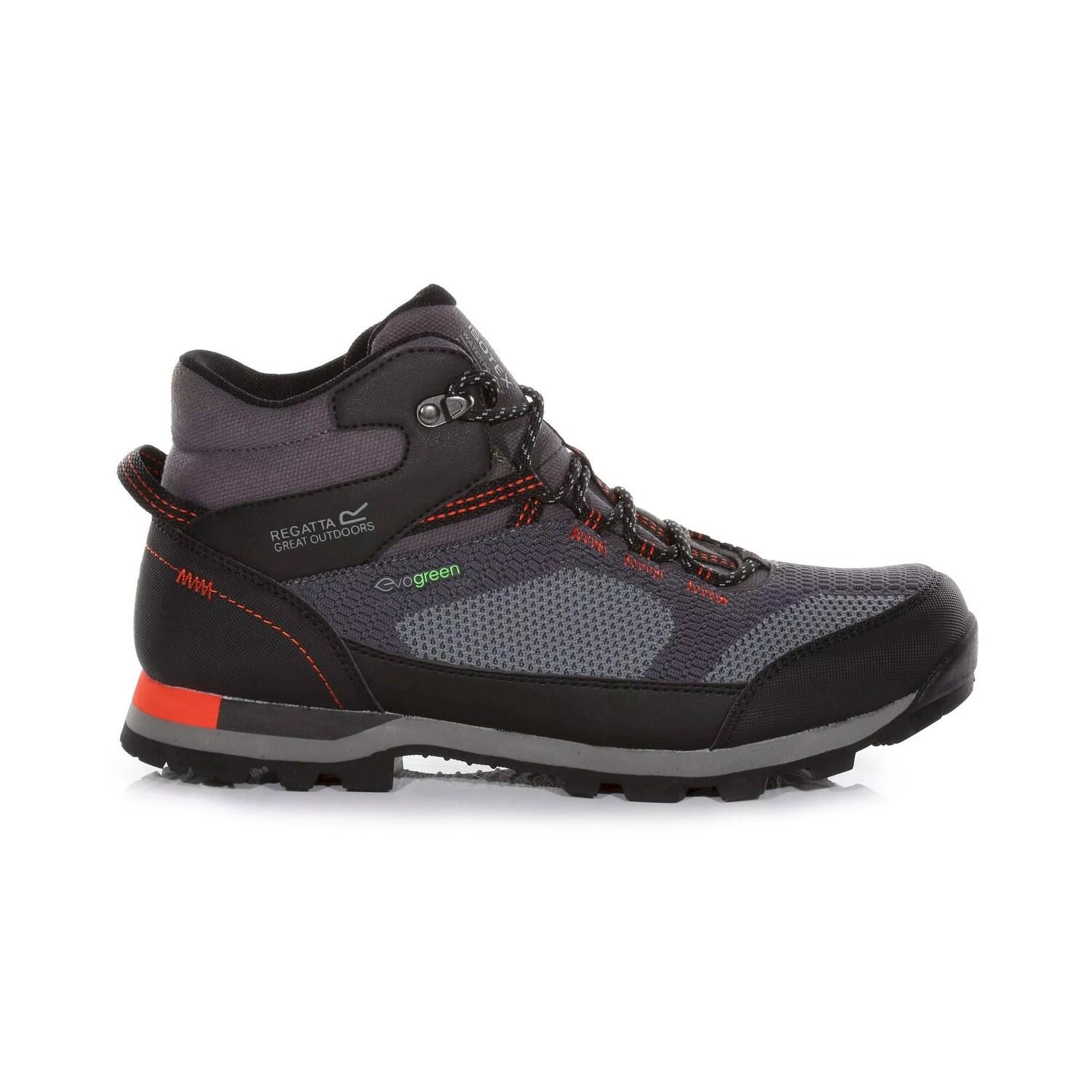 Mens Blackthorn Evo Walking Boots (Dark Grey/Rusty Orange) 2/5